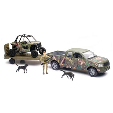 New Ray Toys Modèle réduit camion avec Polaris RZR Hunter
