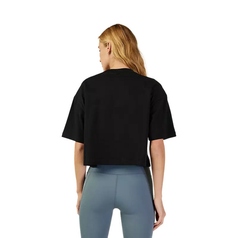 Crop top Wordmark Premium femme, fox (Large)