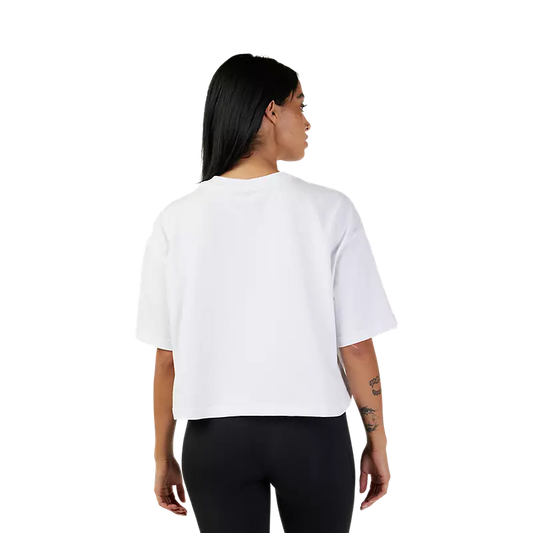 Crop top Wordmark Premium femme, fox (Large)