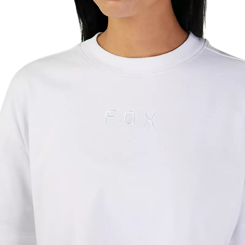 Crop top Wordmark Premium femme, fox (Large) vente finale