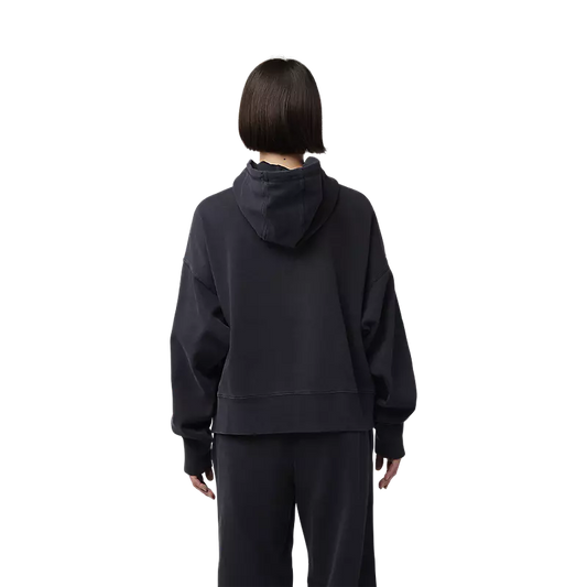 Coton ouaté avec capuchon, femme fox Wordmark oversize (Large)