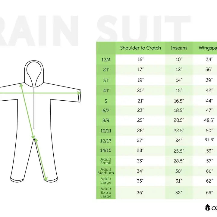 Oaki, Ensemble de pluie et de randonnée, pour enfants, bleu Brighton (5 ans) vente finale