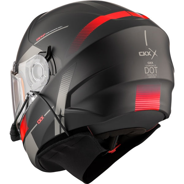 CKX Casque Intégral Contact Edge - Hiver, visière électrique