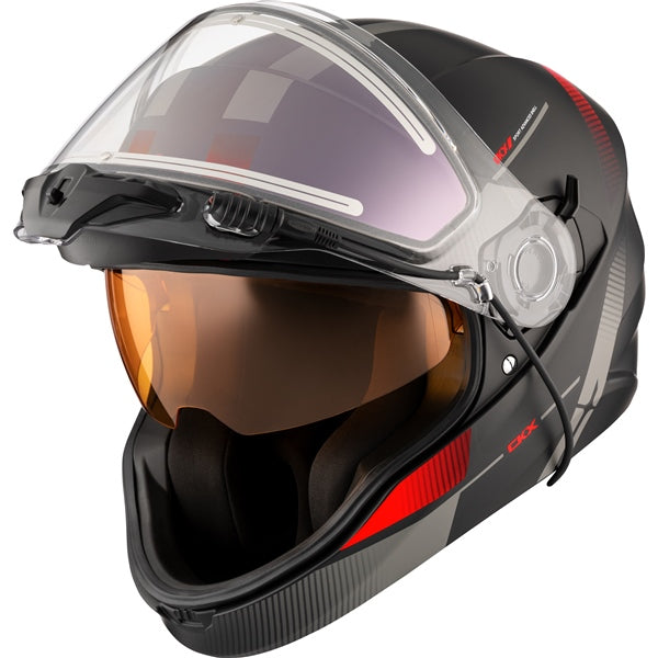 CKX Casque Intégral Contact Edge - Hiver, visière électrique