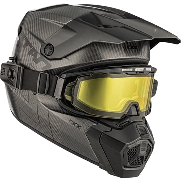 CKX Casque Titan AMS Solid - Lunette Apex incluse (Carbone mat)