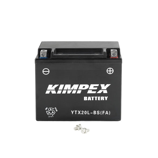 Kimpex Batterie AGM sans entretien YTX20(L)-BS(FA)