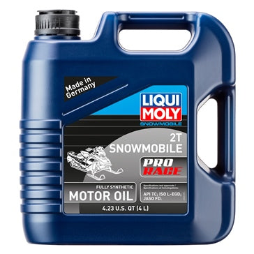 Liqui Moly Huile 2T Full Synthétique Pro Race Motoneige, 4 Litres
