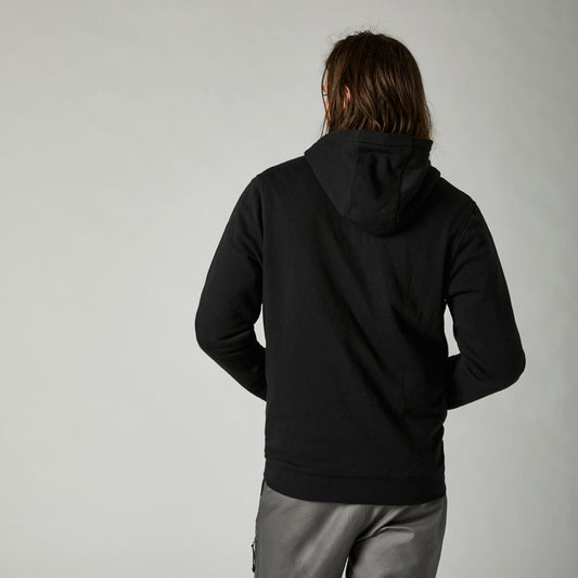 Coton ouaté FOX BASELINE SASQUATCH ZIP HOODIE NOIR (VESTE DOUBLÉ) vente finale, Medium