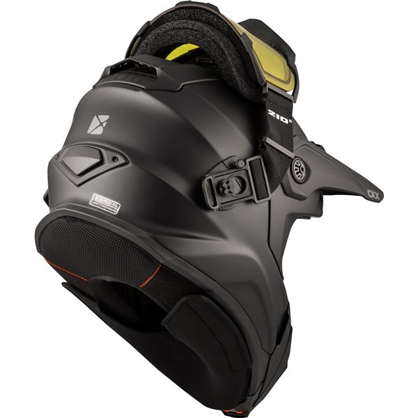 CKX Casque Hors-Piste Titan Air Flow, Été Solid - Lunette 210° incluse noir lustré ( réservez le votre pour avril )