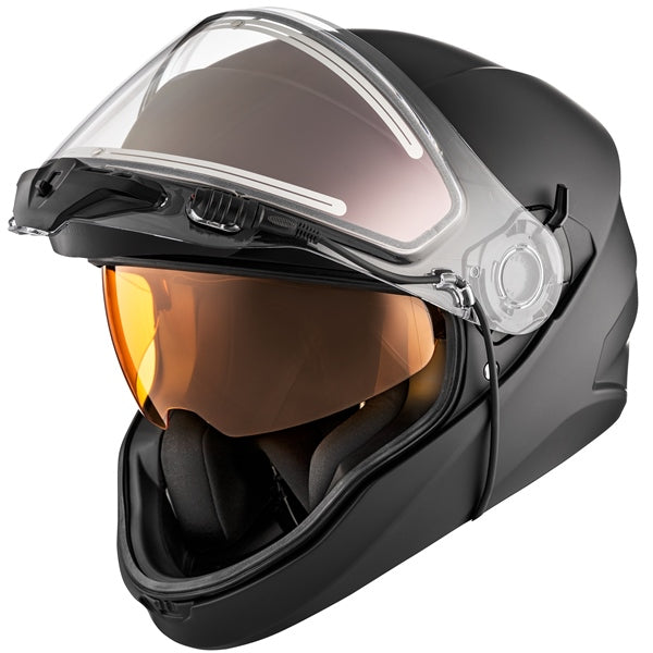 CKX Casque Intégral Contact Solid - Hiver, noir mat (Small, Medium, XL et 2XL)