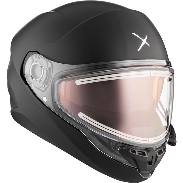 CKX Casque Intégral Contact Solid - Hiver, noir mat (Small, Medium, XL et 2XL)