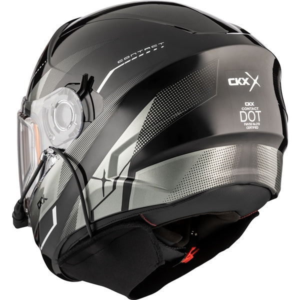 CKX Casque Intégral Contact Artik - Hiver, visière électrique