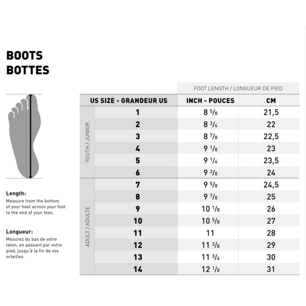CKX Bottes Taïga Junior hiver (grandeur 4 en stock)