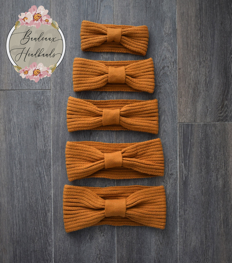 Bandeau de tête en tricot pour bébés, enfants (VENTE FINALE)