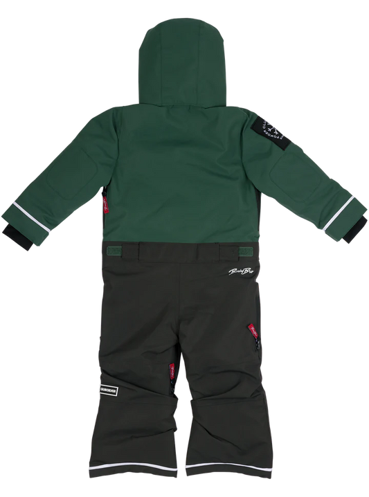 Monosuit BinkyBro X Quiksilver, enfant, 99-90, gris/verte