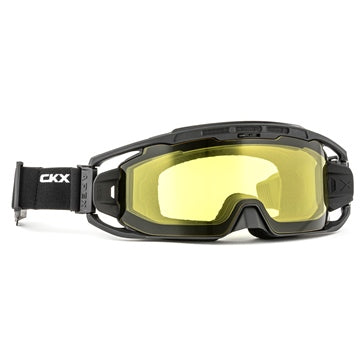 CKX Lunettes Apex Noir, casque titan AMS, lentille double