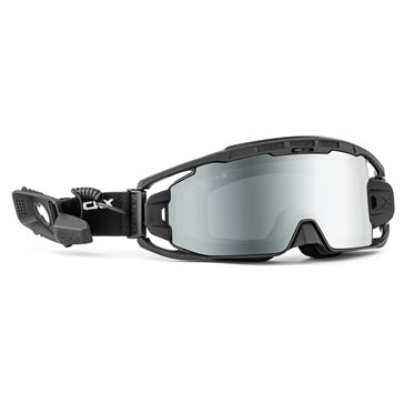 CKX Lunettes Apex Noir, casque titan AMS, lentille double