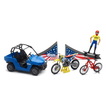 New Ray Toys Modèle réduit - Ensemble de jeu Nitro Circus