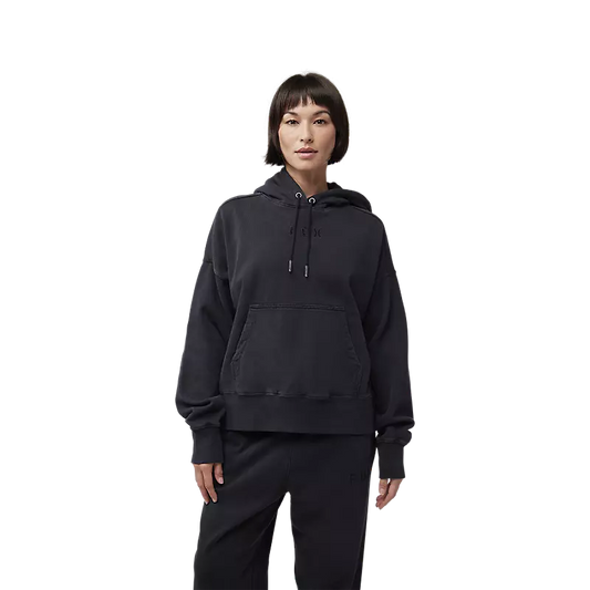 Coton ouaté avec capuchon, femme fox Wordmark oversize (Large)