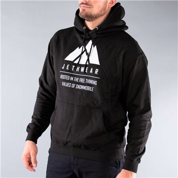 Jethwear Chandail à capuchon Mountain Homme, femme