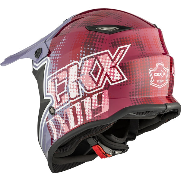 CKX Casque Hors-Route pour enfant TX019Y Gleam - Sans lunette