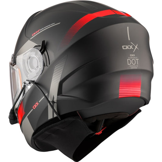 CKX Casque Intégral Contact Edge - Hiver, visière électrique