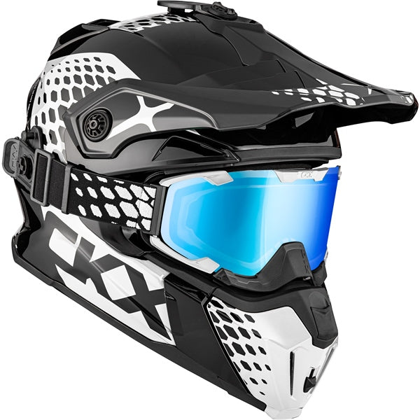 CKX Casque Titan Original - Sentier et hors-piste Viper - Lunette 210° incluse