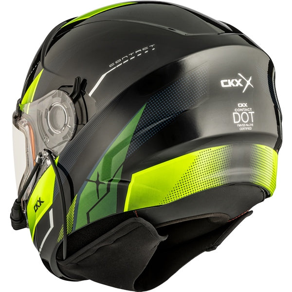 CKX Casque Intégral Contact Artik - Hiver, visière électrique