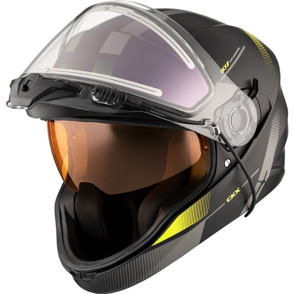 CKX Casque Intégral Contact Edge - Hiver, visière électrique