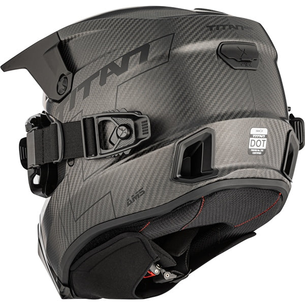 CKX Casque Titan AMS Solid - Lunette Apex incluse (Carbone mat)