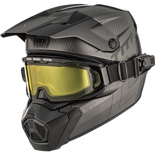 CKX Casque Titan AMS Solid - Lunette Apex incluse (Carbone mat)