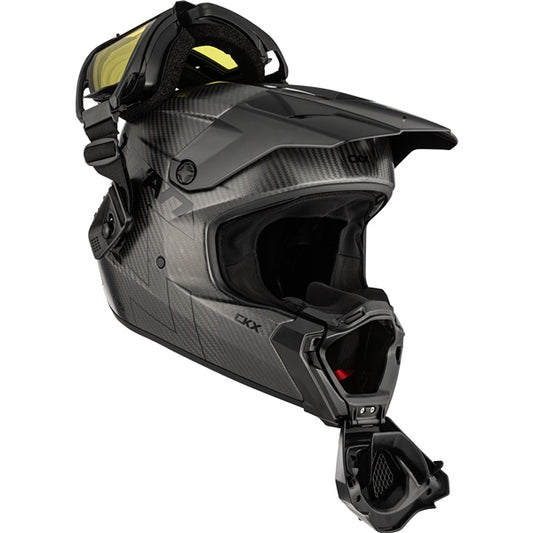CKX Casque Titan AMS Solid - Lunette Apex incluse (Carbone mat)