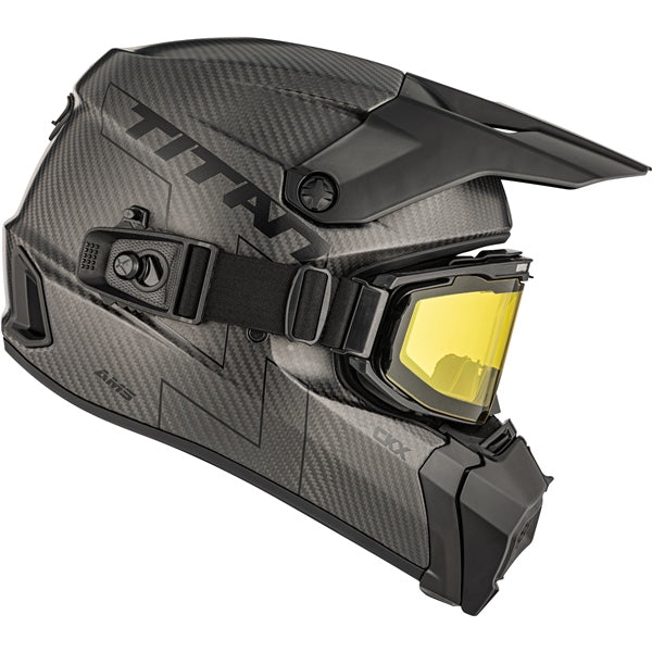 CKX Casque Titan AMS Solid - Lunette Apex incluse (Carbone mat)