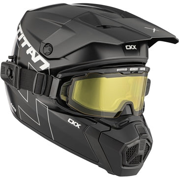 CKX Casque Titan AMS Solid - Lunette Apex incluse (Noir mat)