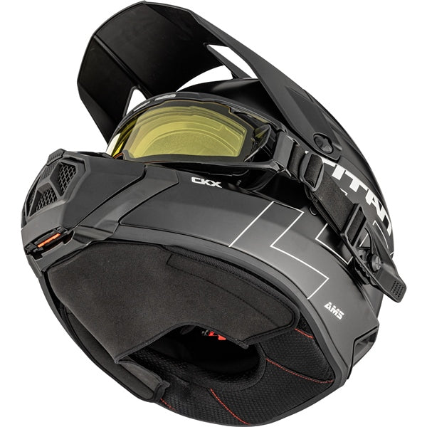 CKX Casque Titan AMS Solid - Lunette Apex incluse (Noir mat)
