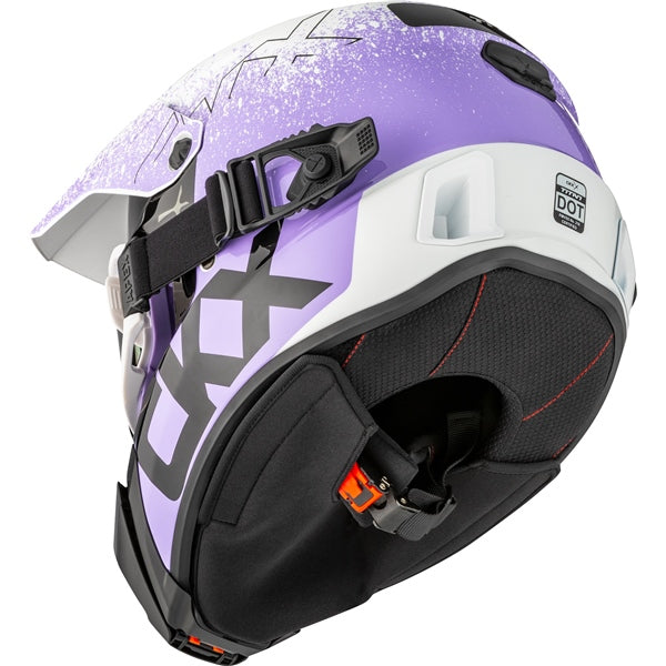CKX Casque Titan AMS Vaneer - Lunette Apex incluse, Mauve brillant