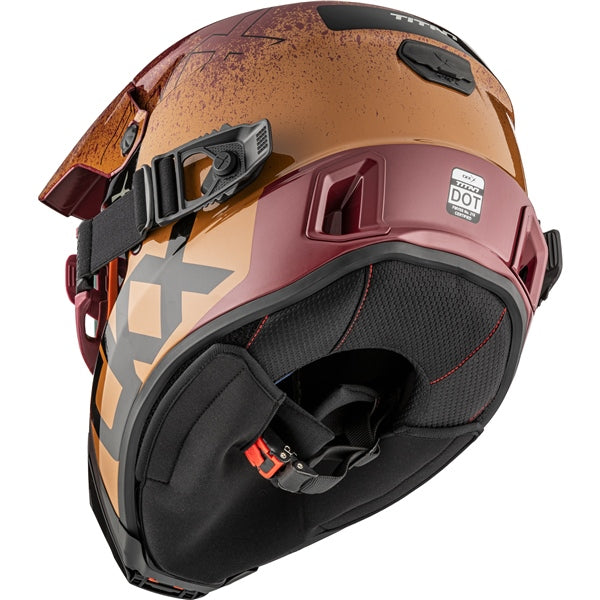 CKX Casque Titan AMS Vaneer - Lunette Apex incluse, Pecan brillant