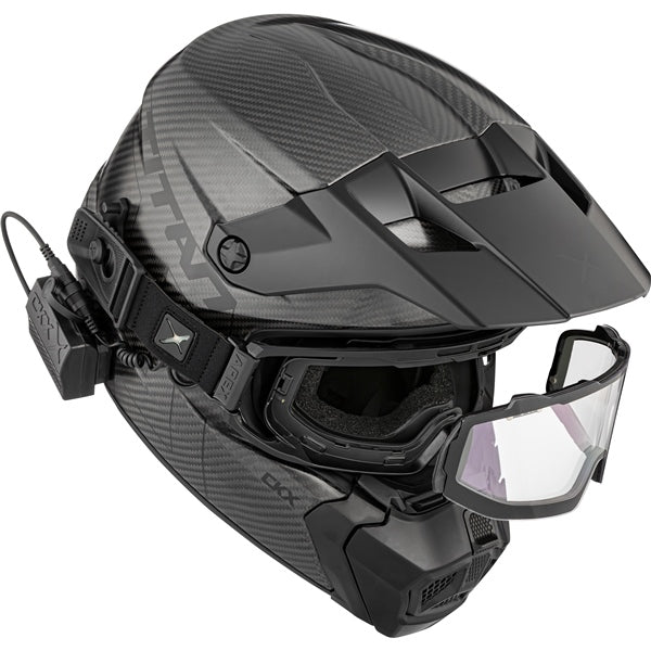CKX Casque Titan AMS Pro Solid - Lunette Apex incluse
