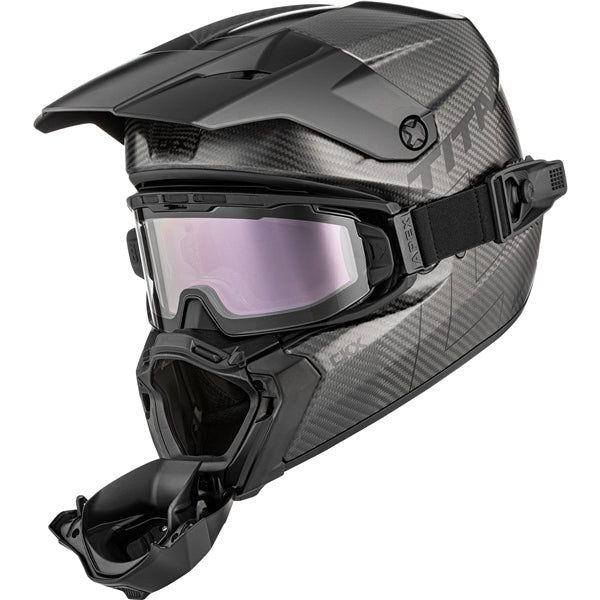 CKX Casque Titan AMS Pro Solid - Lunette Apex incluse