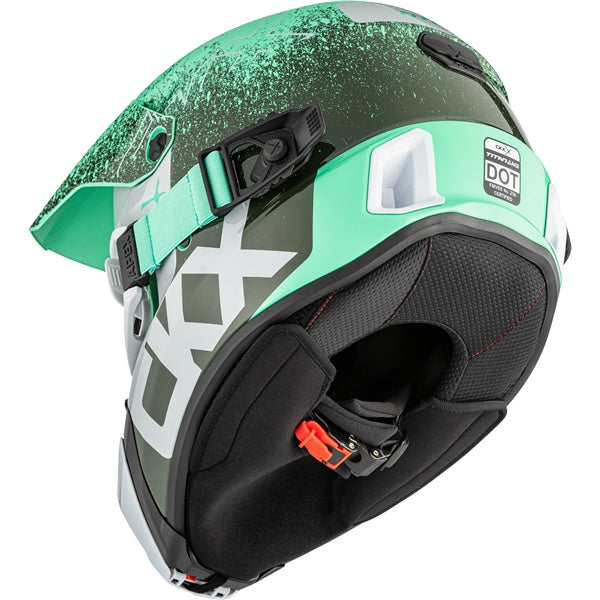 CKX Casque Titan AMS Vaneer - Lunette Apex incluse, vert