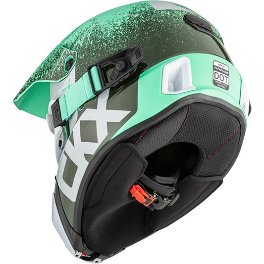 CKX Casque Titan AMS Vaneer - Lunette Apex incluse, vert