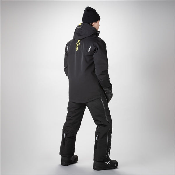 CKX Manteau Alaska Homme, noir, jaune