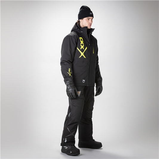 CKX Manteau Alaska Homme, noir, jaune