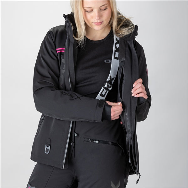 CKX Manteau Alaska femme, noir