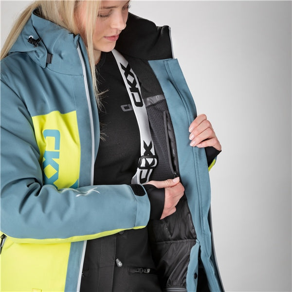 CKX Manteau Alaska femme, lime
