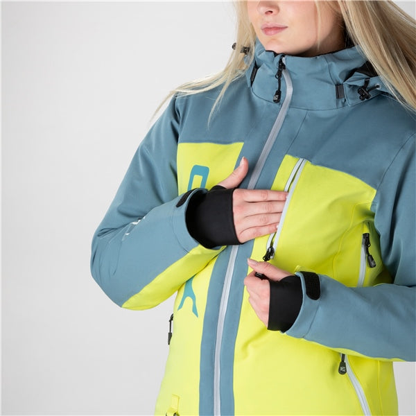 CKX Manteau Alaska femme, lime