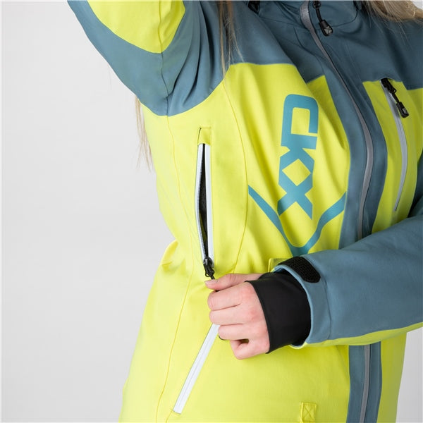 CKX Manteau Alaska femme, lime