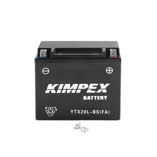 Kimpex Batterie AGM sans entretien YTX20(L)-BS(FA)