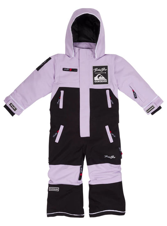 Monosuit BinkyBro X Quiksilver, enfant, 99-90 lavande/noir