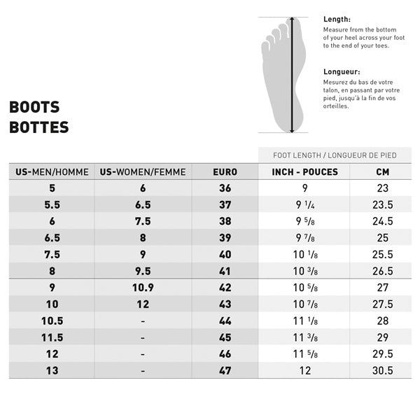 CKX Bottes Colchester Unisexe - Motoneige, Sentier